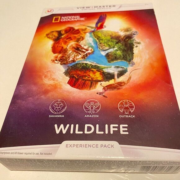 View Master Virtual Reality National Geographic Wildlife Experience Pack - Picture 1 of 2